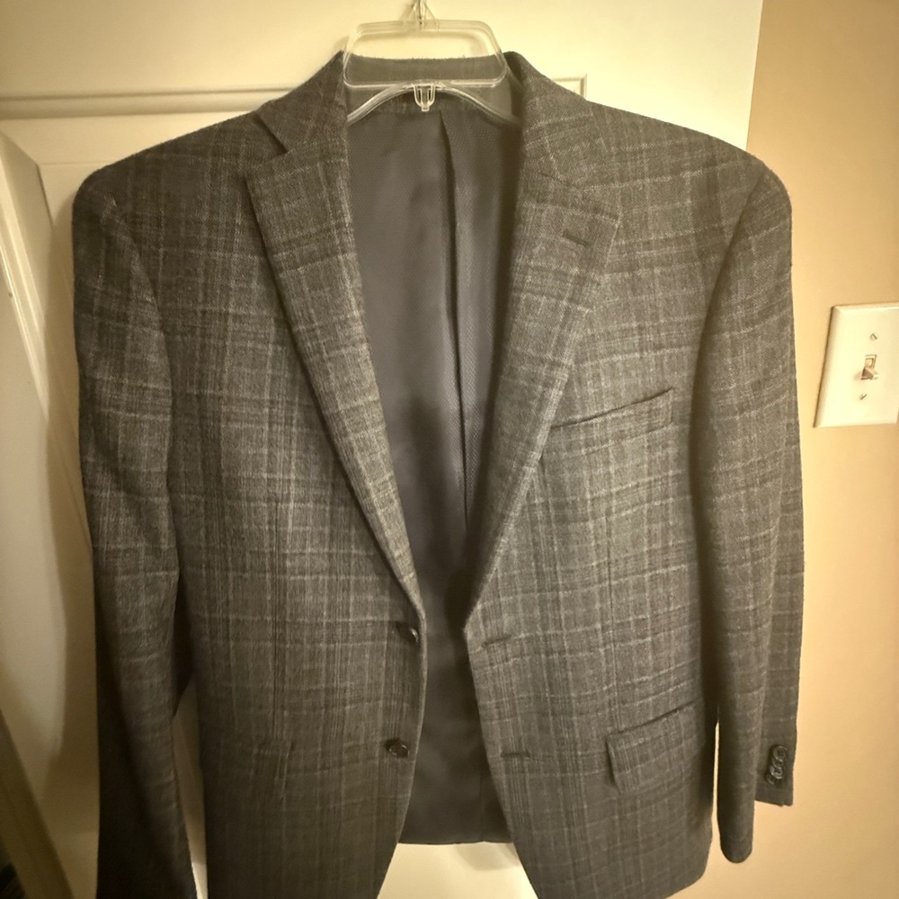 Michael Kors Gray Sport Coat with Subtle Pattern